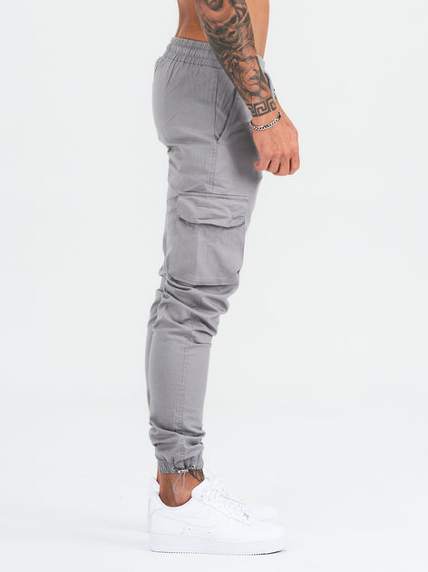 Light Grey Cargo Pants – FOGSTORES
